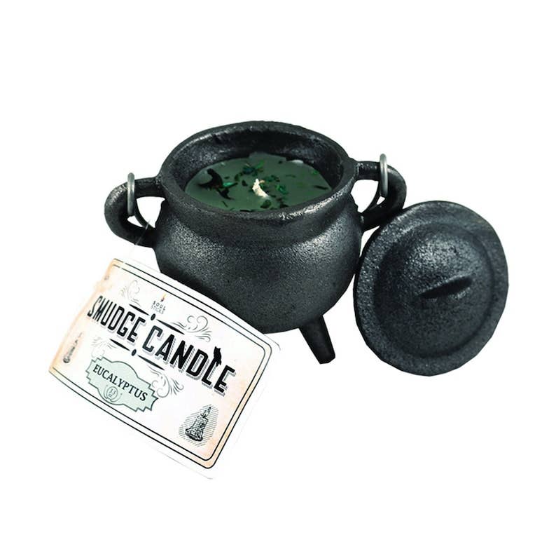 Cauldron Smudge Candle - Soul Sticks Eucalyptus