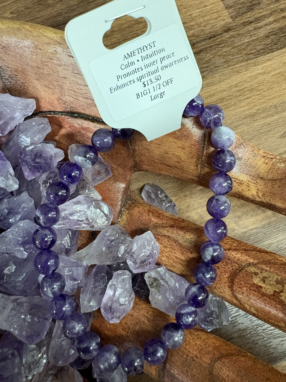 Amethyst Bracelet 8mm