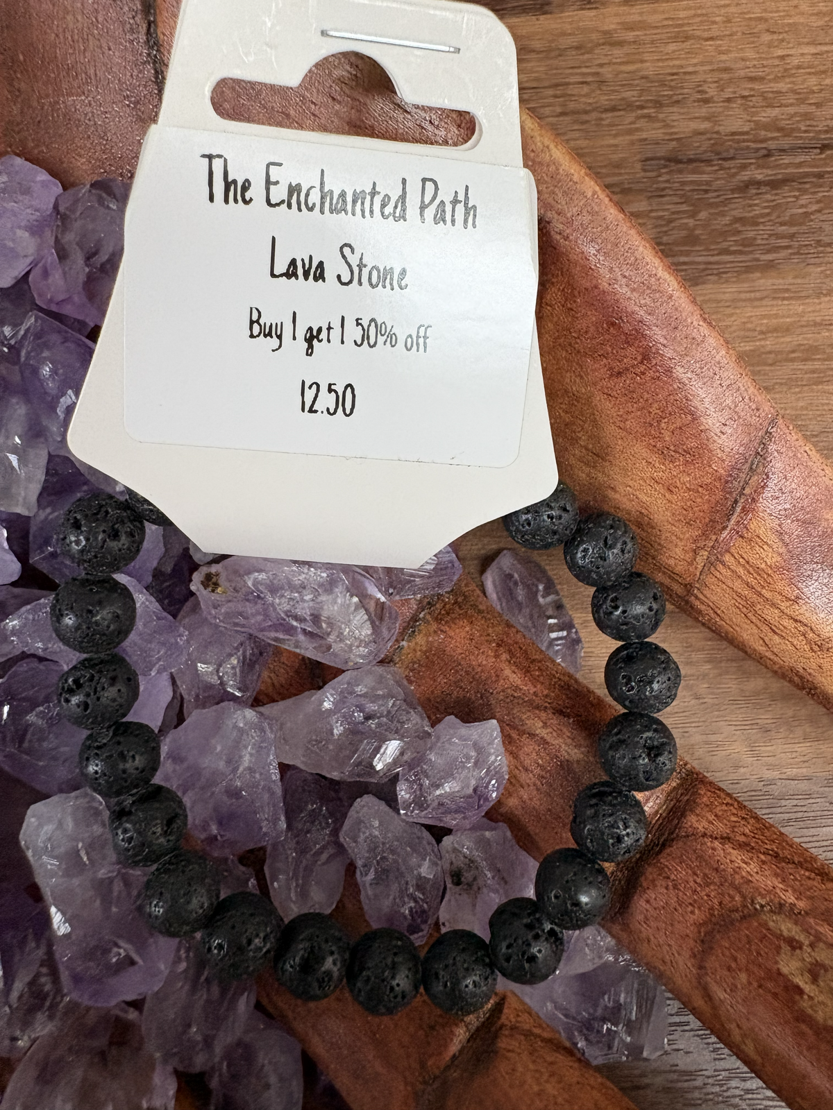 Lava Stone Bracelet 8mm