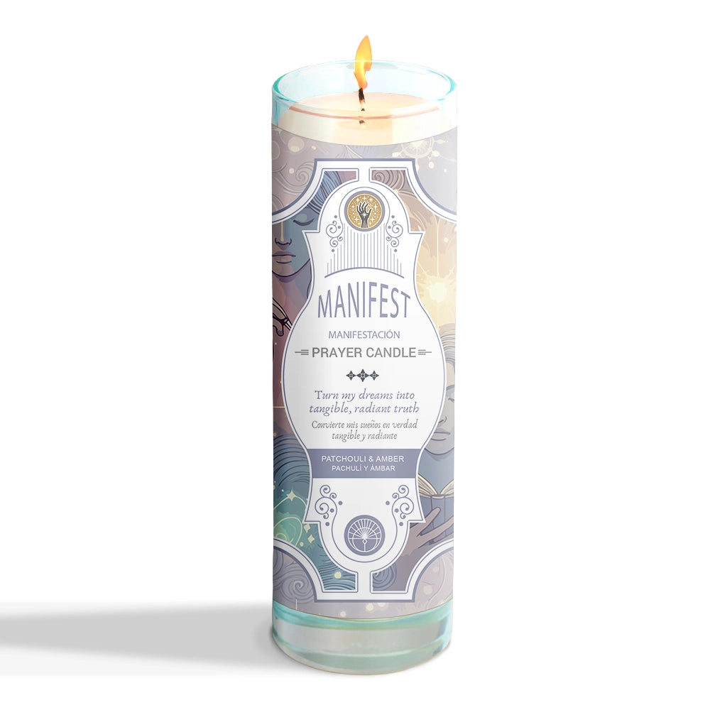 Unlock Your Highest Potential: The Manifest Intentional Prayer Candle