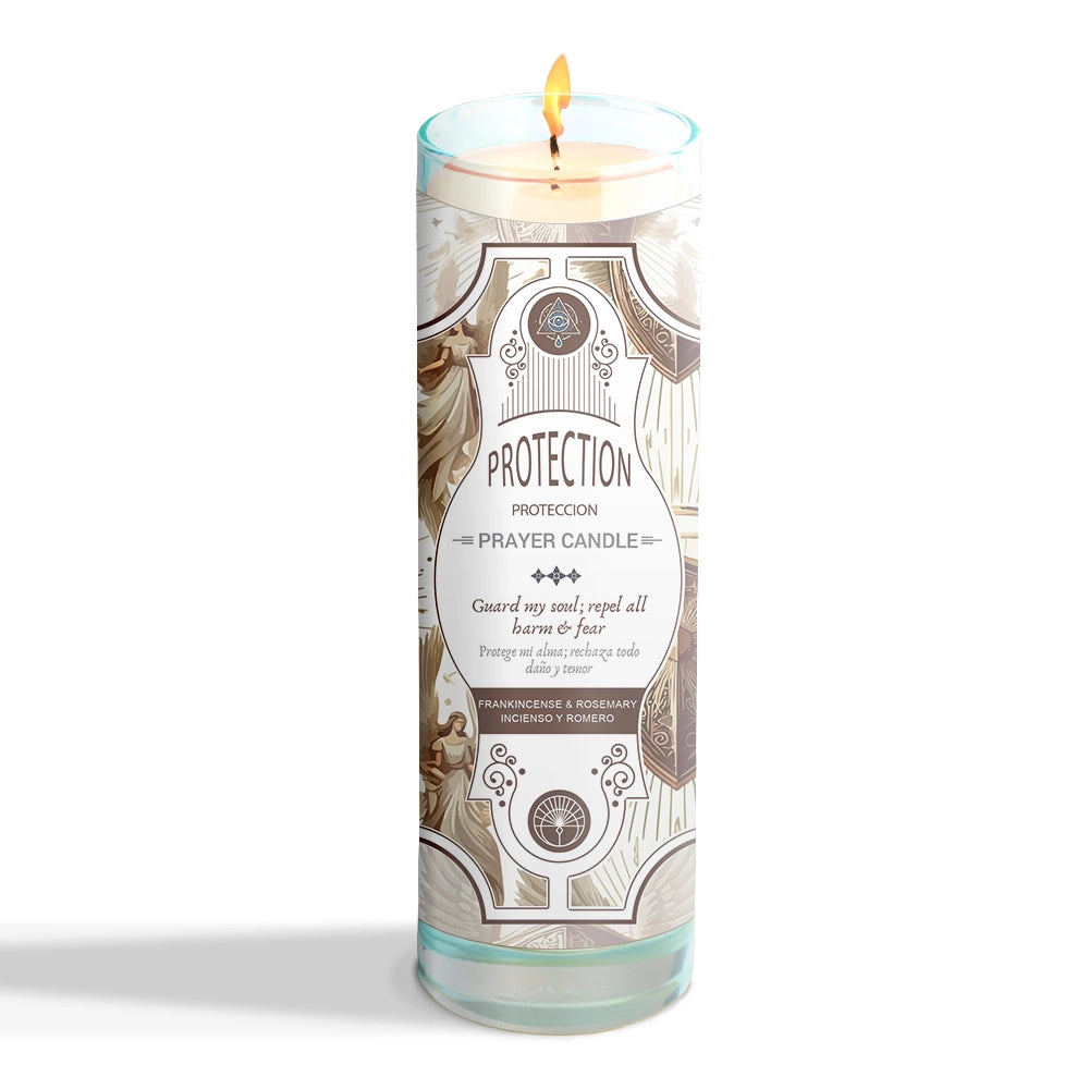 Shield Your Space: Soul Sticks Protection Prayer Candle