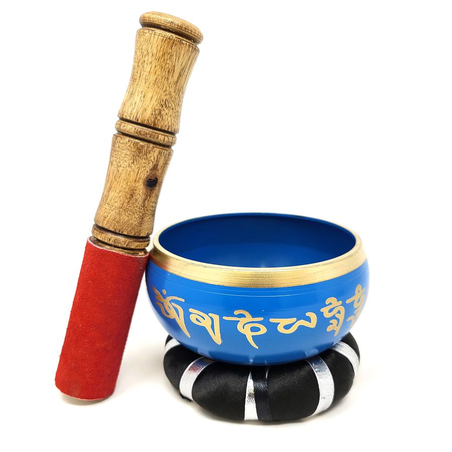 Tibetan Singing Bowl – 4" (with Free Cushion)