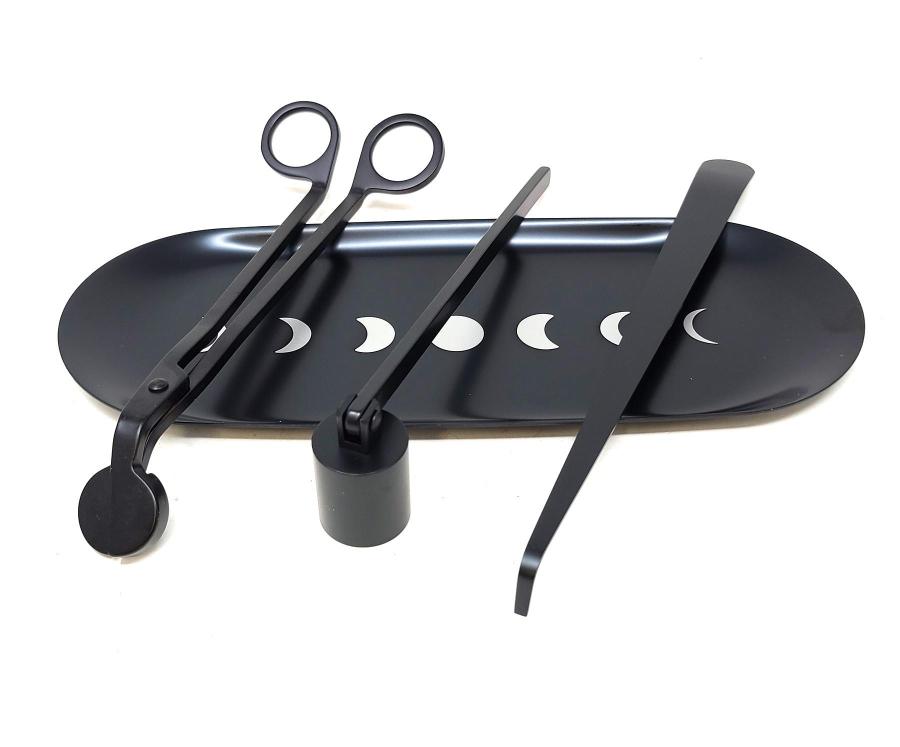 Moon Phase Candle Care Set
