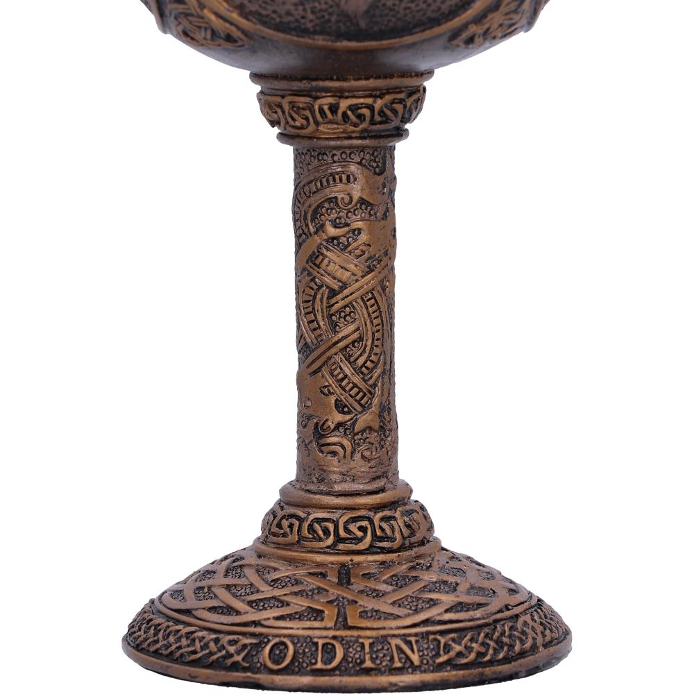 Odin Goblet | Norse God Chalice with Stainless Steel Insert