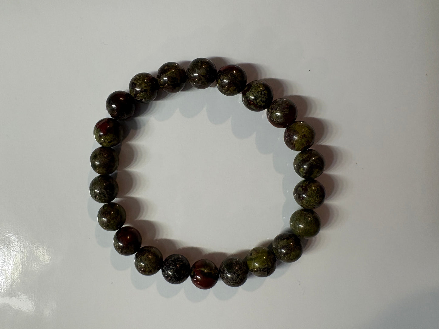 Dragon Bloodstone Bracelet – Courage, Strength and Protection
