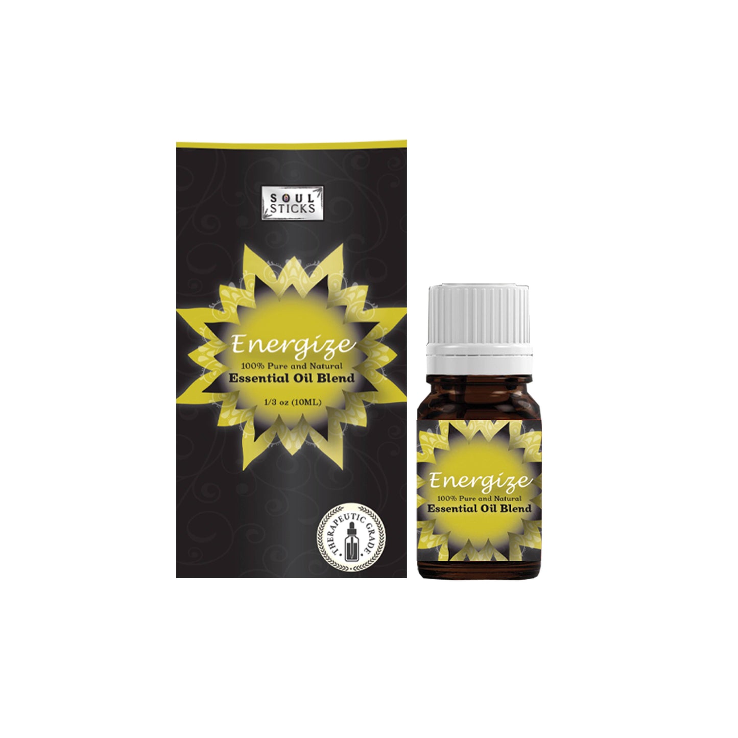 Essential Oil Blend - Soul Sticks Energize (10 ml.)