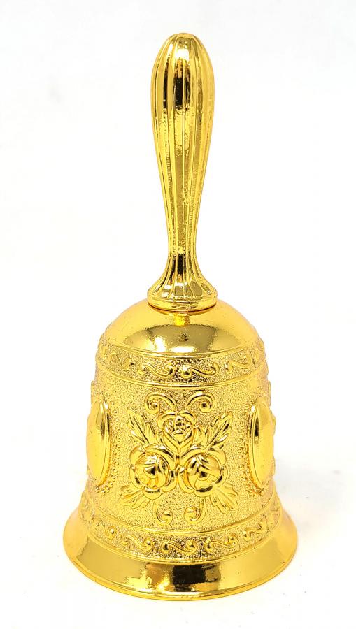 Gold Floral Altar Bell