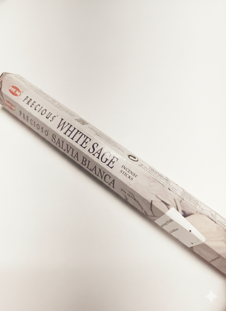HEM White Sage incense sticks.