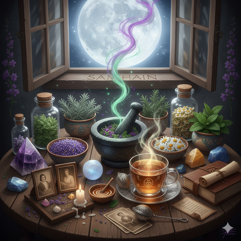 Brewing Magic: 5 Enchanted Teas & Herbs for Ritual & Wellness