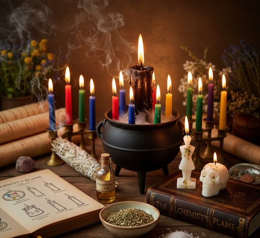 The Alchemist's Flame: A Complete Guide to Candle Magic