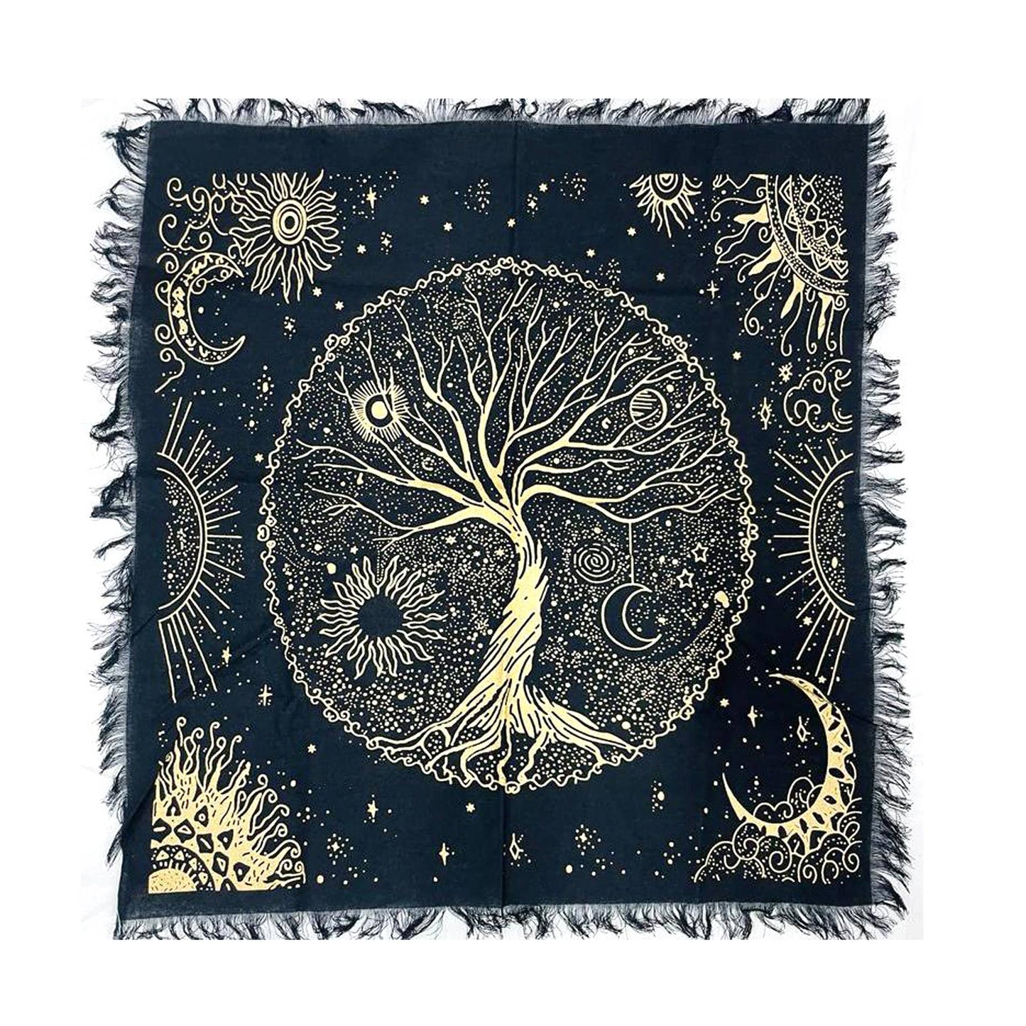 Altar Cloth - Golden Tree (18 x 18 in.)