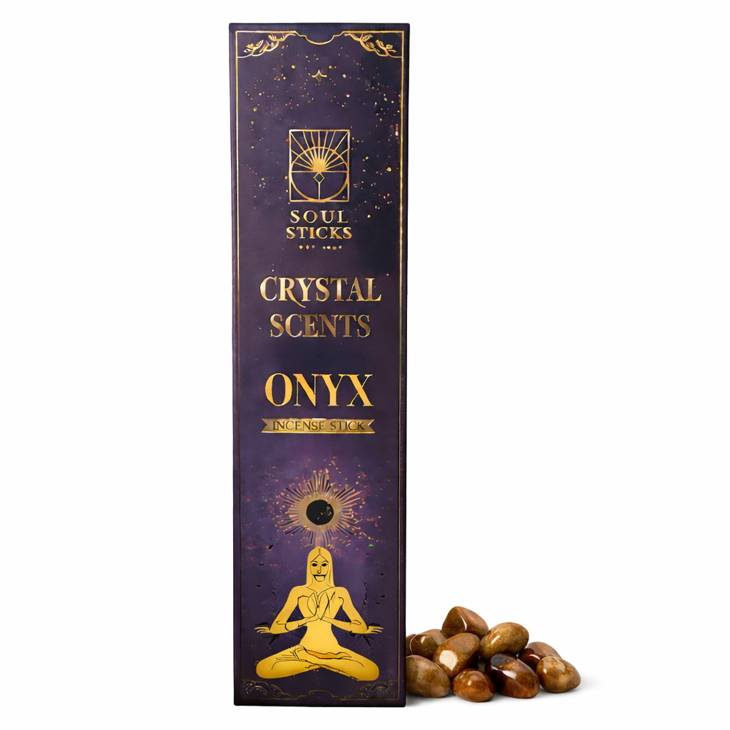Incense Sticks Smudge Kit - Onyx Crystal Scents