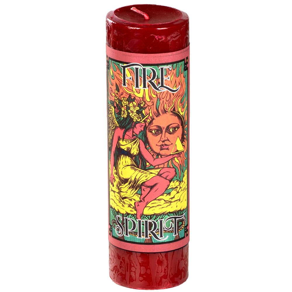 Ignite Your Power: Elemental Fire Ritual Candle