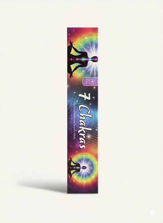 Soul Sticks 7 Chackras Hand-Rolled Masala Incense