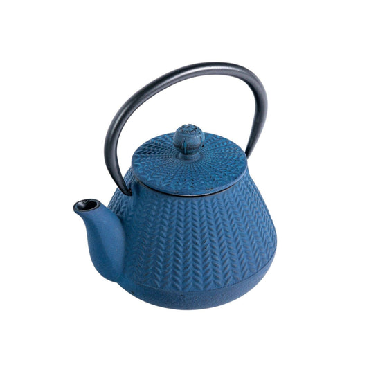 10oz Tokusa Blue Cast Iron Teapot