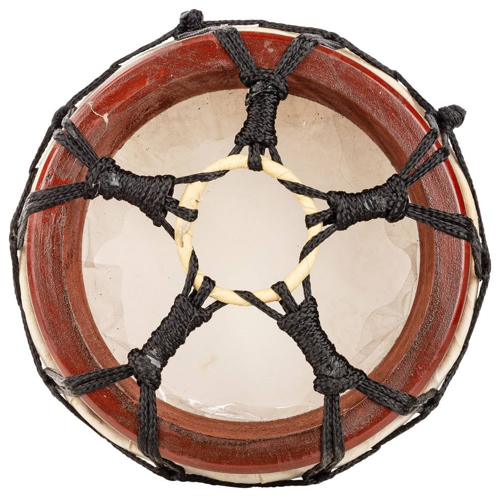 Small Ceremonial Drum With Drumstick