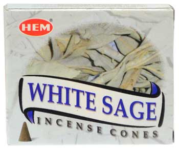 Hem White Sage Cone incense
