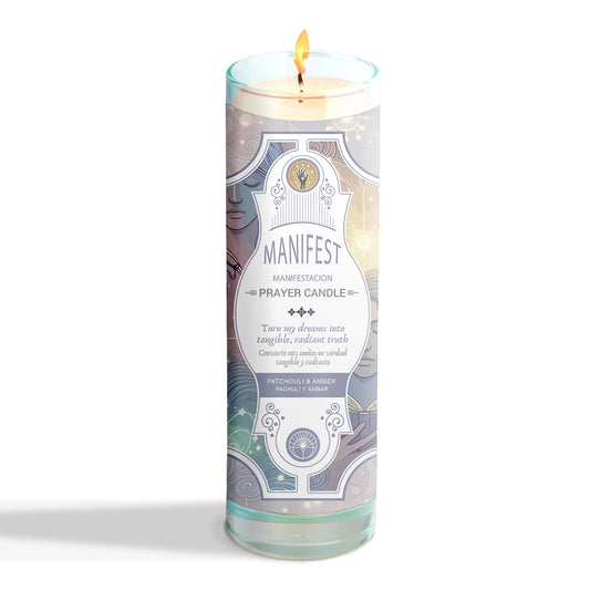 Unlock Your Highest Potential: The Manifest Intentional Prayer Candle