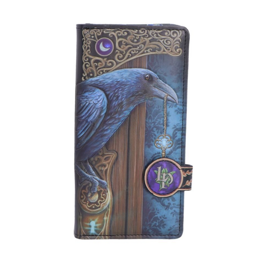 Lisa Parker Loki the Raven Embossed Purse