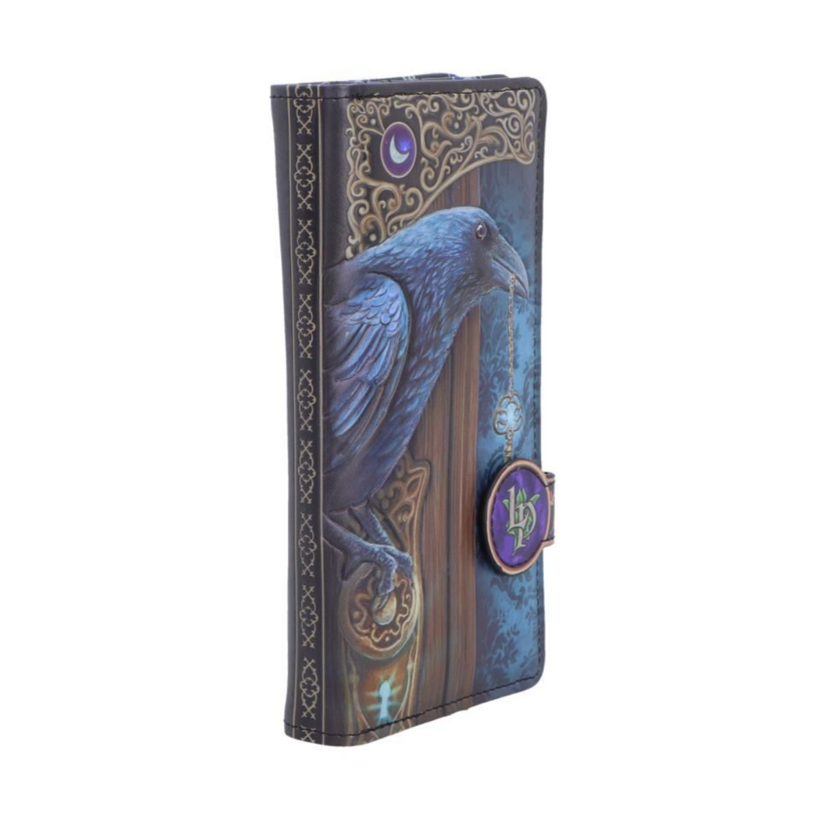 Lisa Parker Loki the Raven Embossed Purse