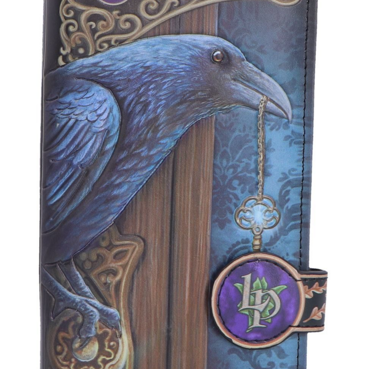 Lisa Parker Loki the Raven Embossed Purse
