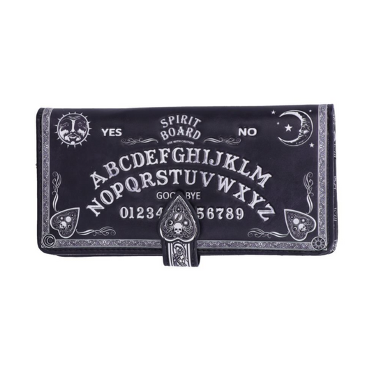Spirit Board Embossed Purse – Black and White