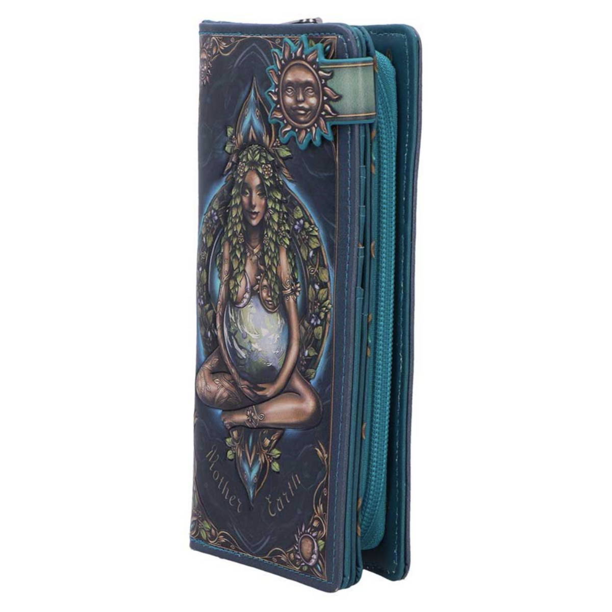Mother Earth Embossed Purse – Nature and Spirituality