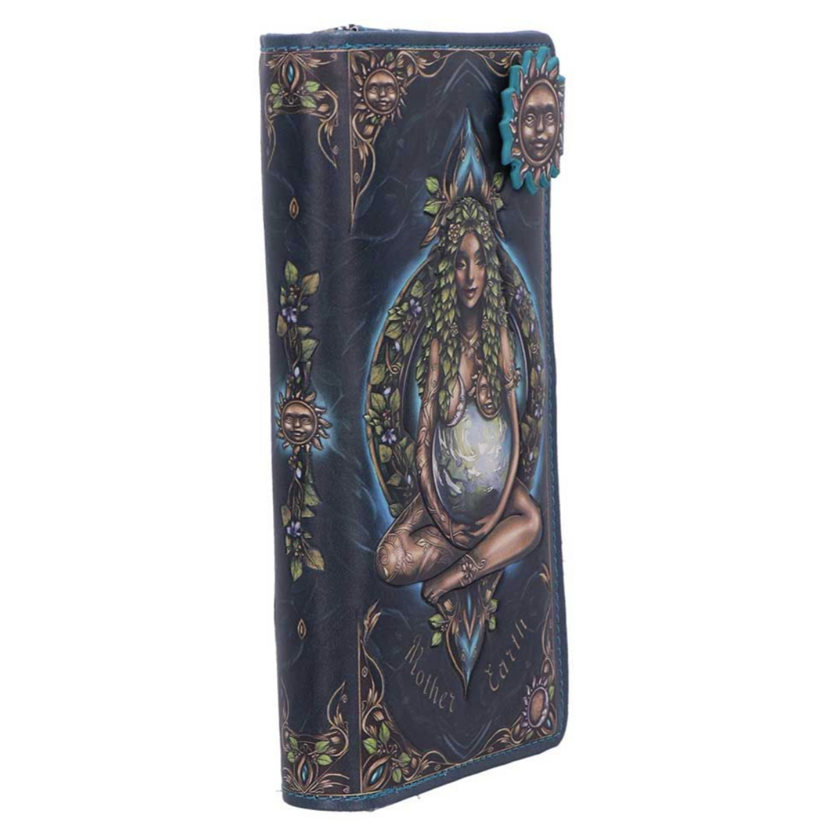 Mother Earth Embossed Purse – Nature and Spirituality