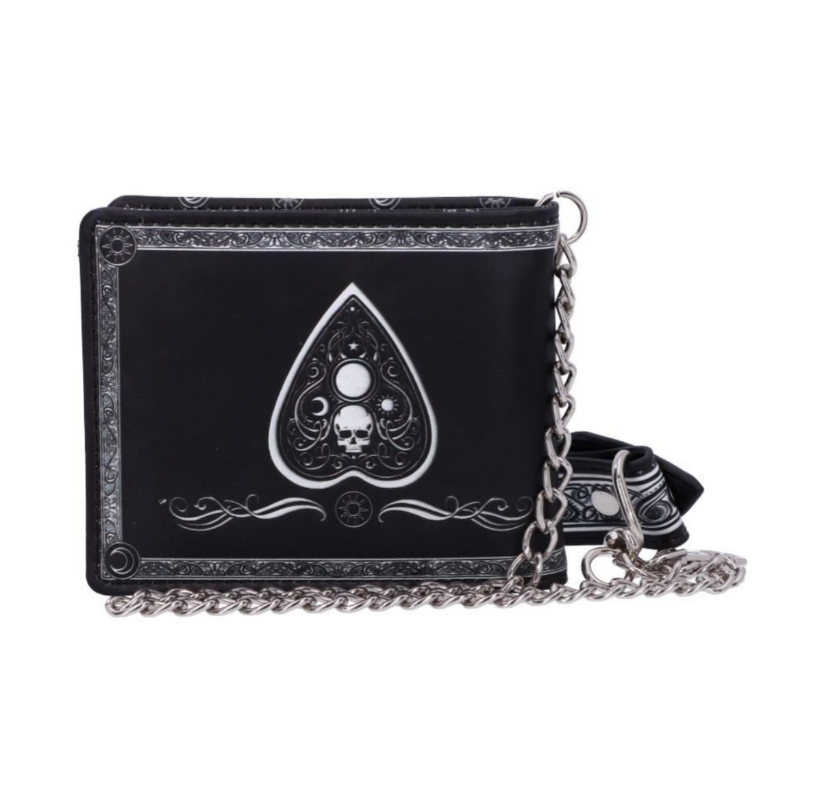 Spirit Board Gothic Wallet with Planchette Chain