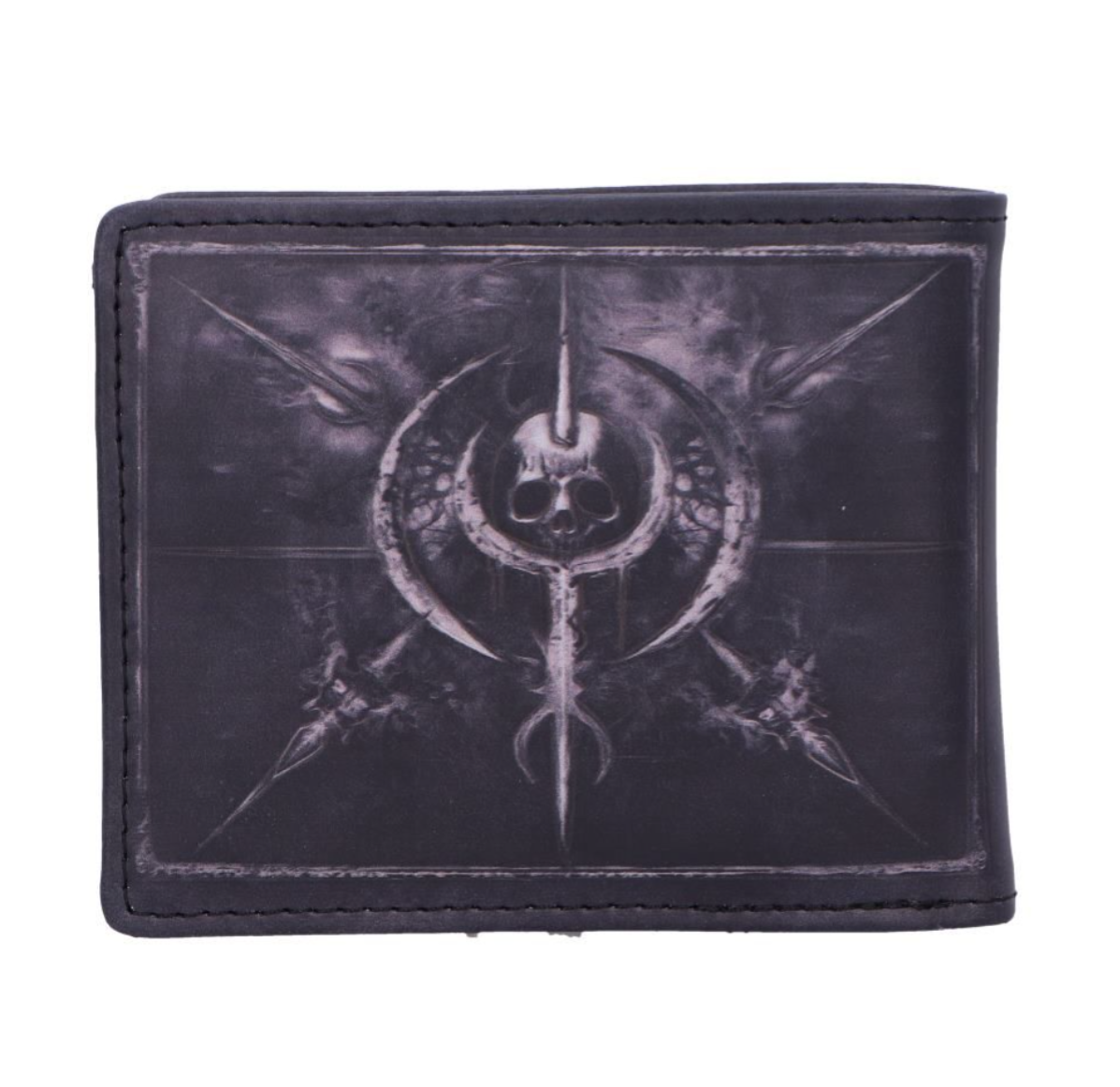Dark Stag Skull Gothic Wallet