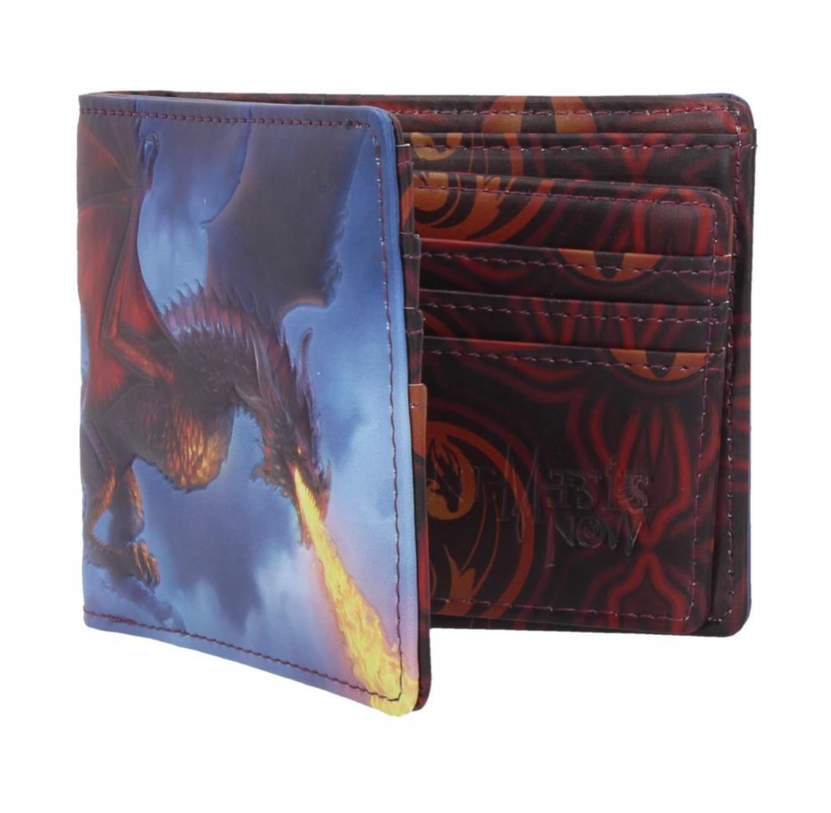 Fire Dragon Fantasy Wallet