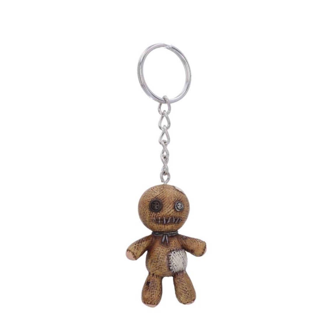 Voodoo Doll Keychain – Creepy Cute Gothic Charm
