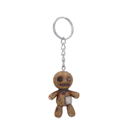Voodoo Doll Keychain – Creepy Cute Gothic Charm