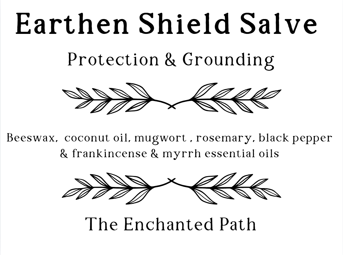 Earthen Shield Salve: Protection and Grounding