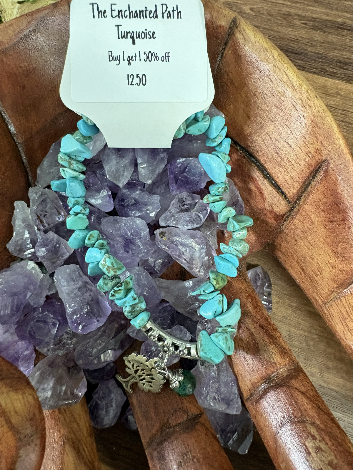 Turquoise Chipped Bracelet