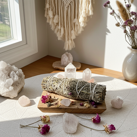 Black Mugwort Smudge Stick