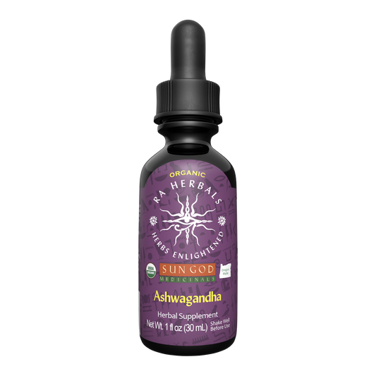 Organic Ashwagandha Tincture 1oz