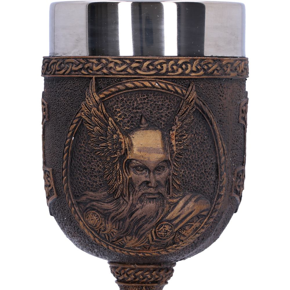 Thor Goblet | Norse God Chalice with Stainless Steel Insert