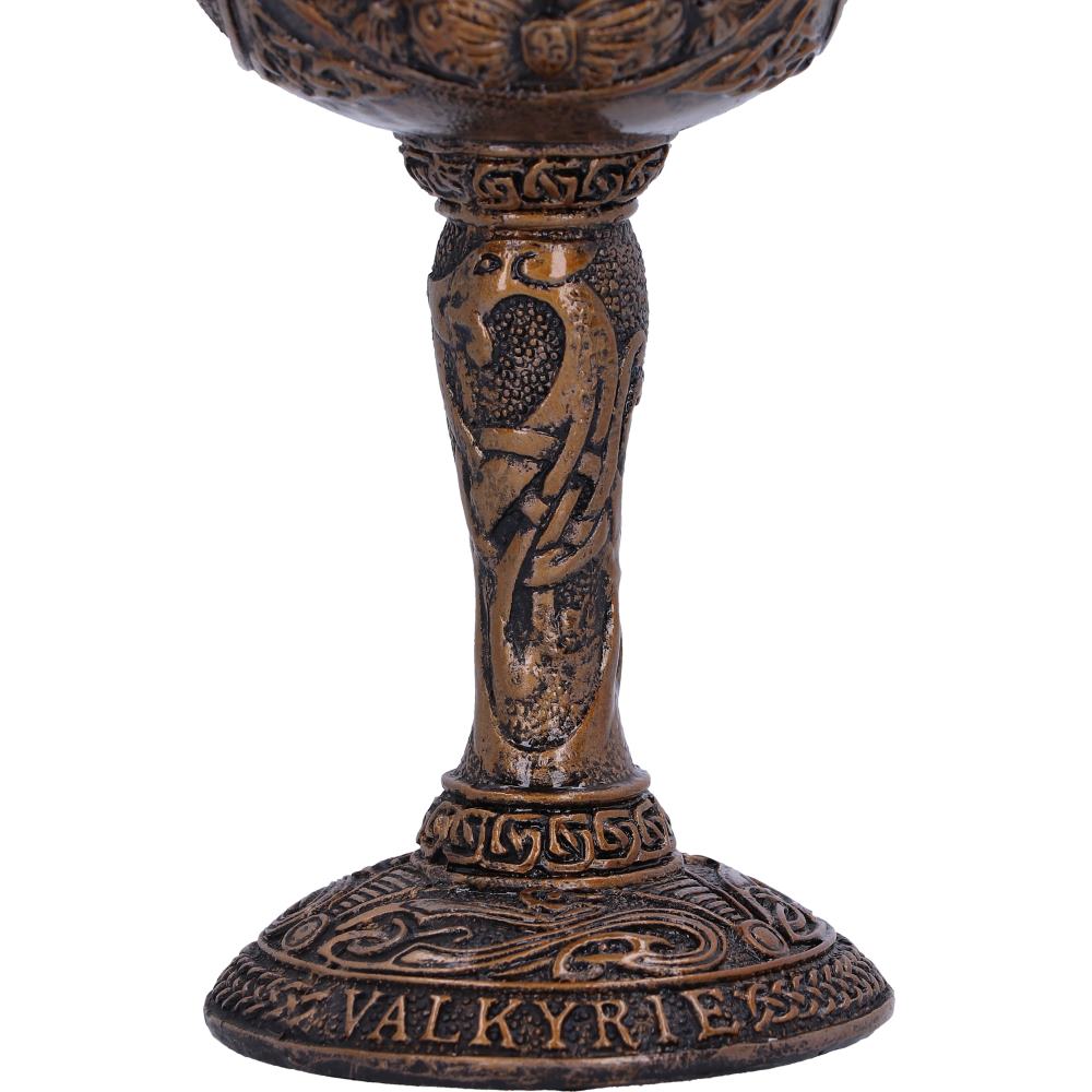 Valkyrie Goblet | Norse Warrior Maiden Chalice with Stainless Steel Insert