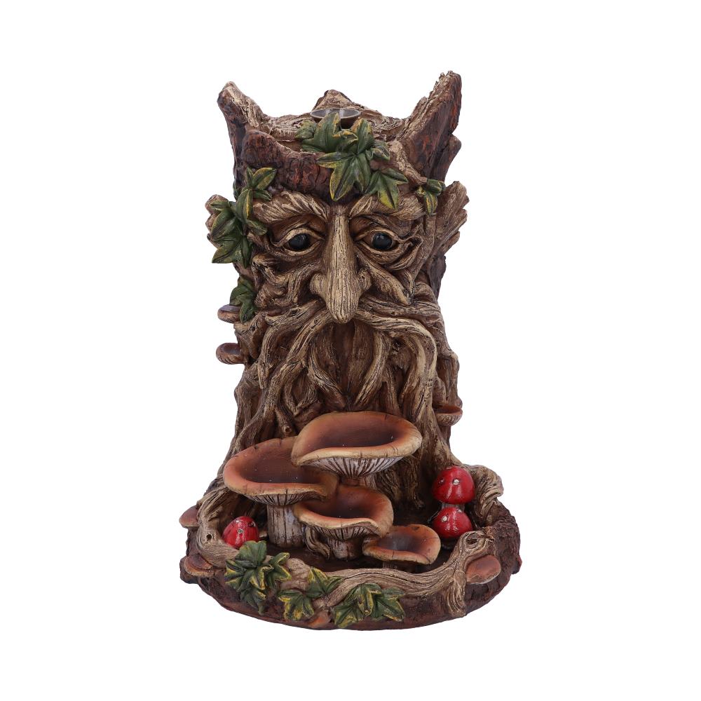 Green Man Backflow Incense Burner