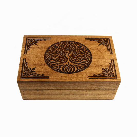 Celtic Roots Wooden Box (4 x 6 in.)