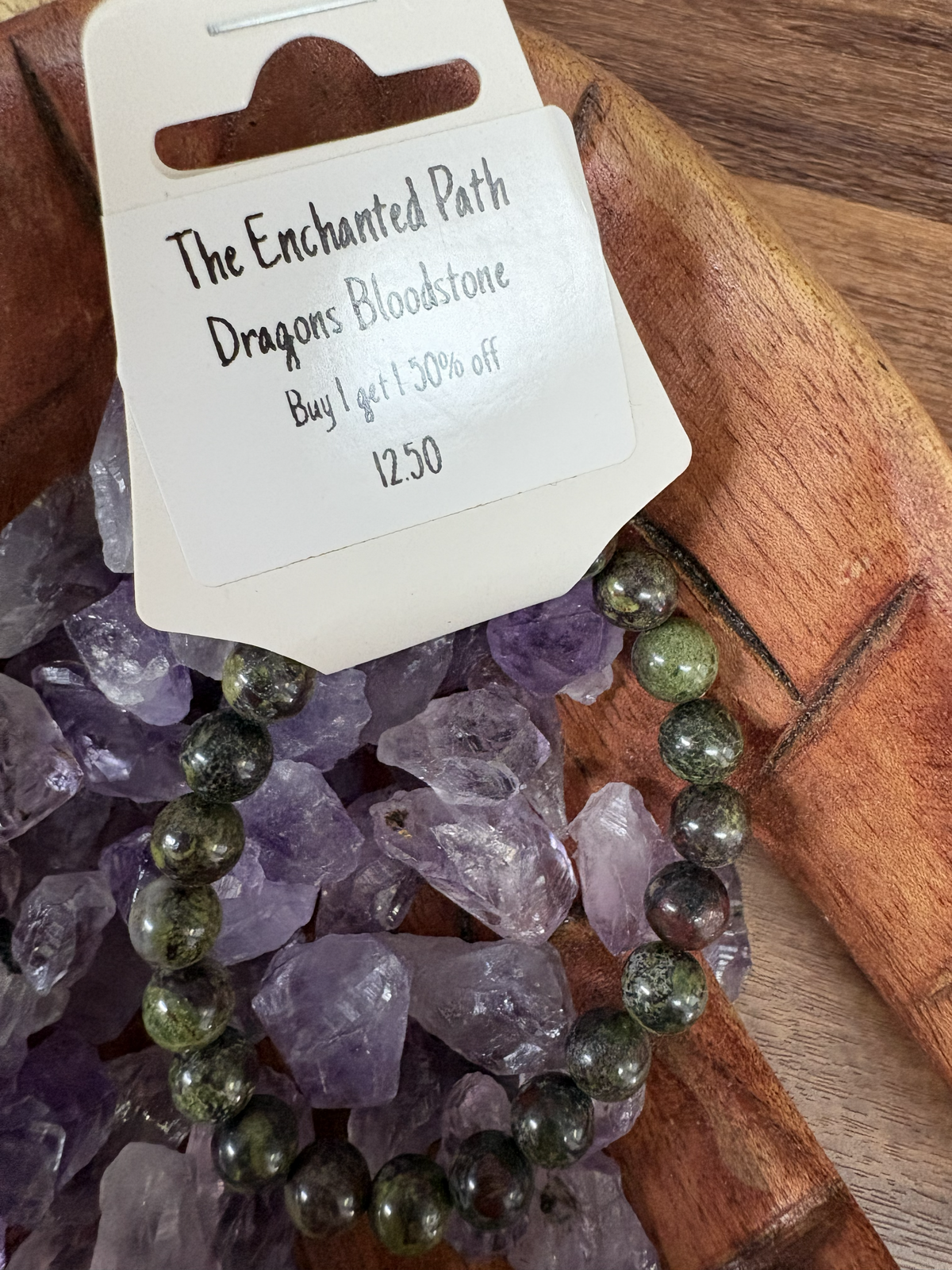 Dragon Bloodstone Bracelet 8mm
