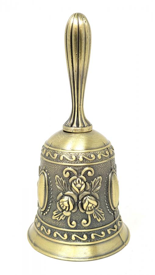 Bronze Floral Altar Bell