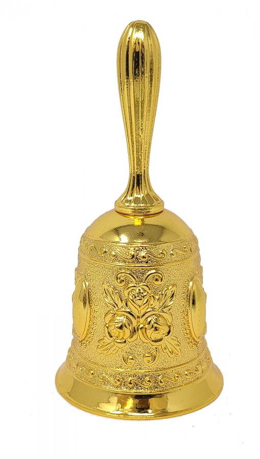 Gold Floral Altar Bell
