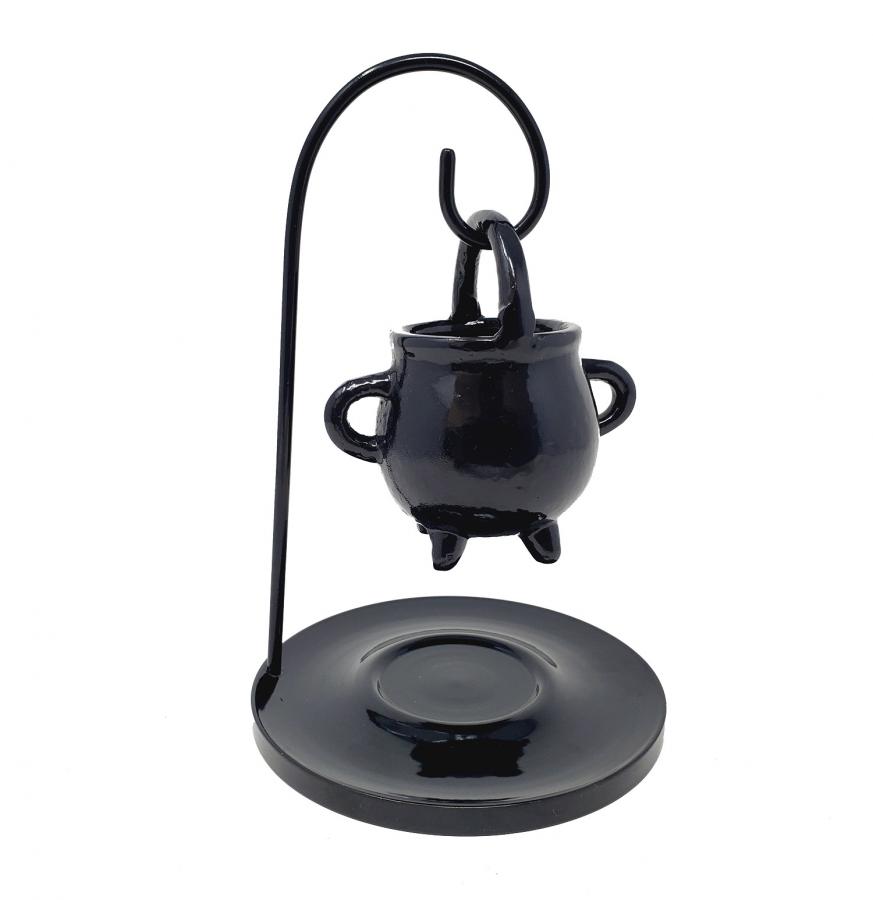 Hanging Metal Cauldron Aroma Lamp/Burner – 6.5"
