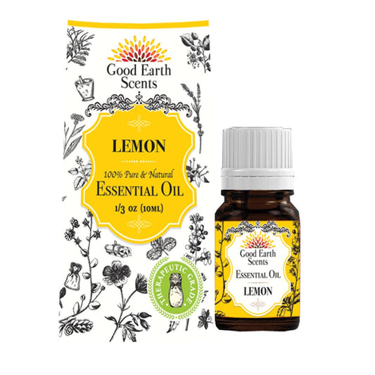 Essential Oil - Good Earth Scents Lemon (10 ml.)