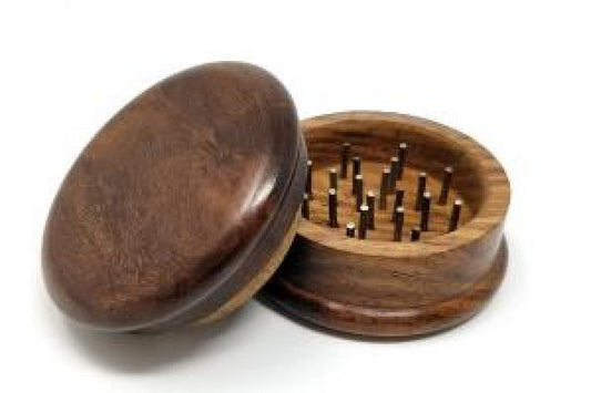 Wooden Herb Grinder – 2" Round