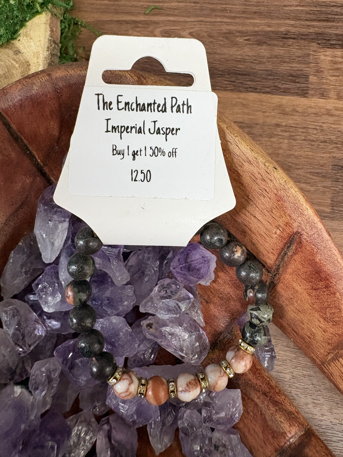 Imperial Jasper Bracelet 8mm Style 2