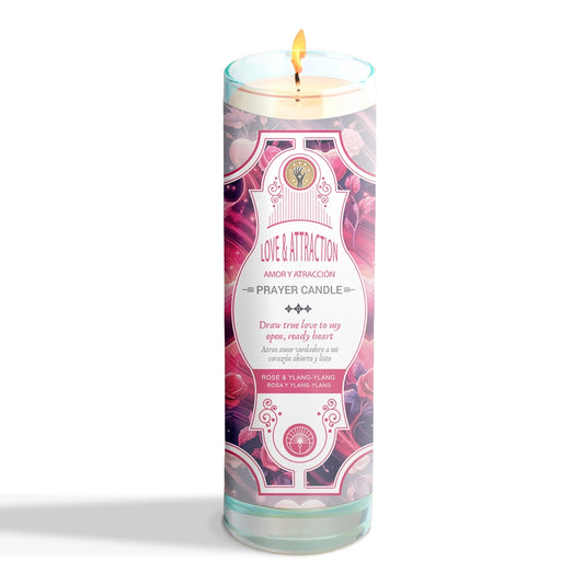 Open Your Heart: Soul Sticks Love and Attraction Prayer Candle