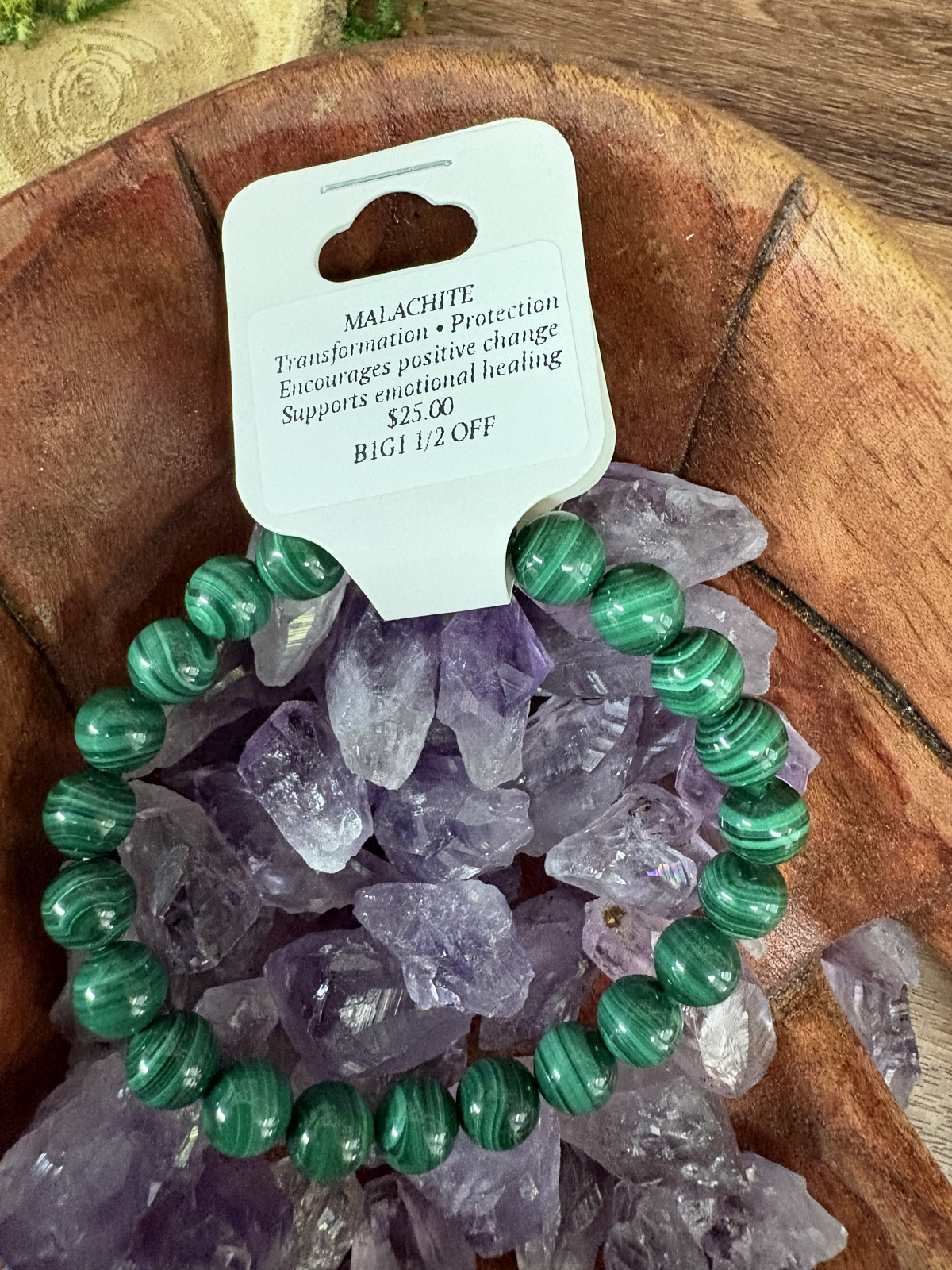 Malachite Bracelet 8mm